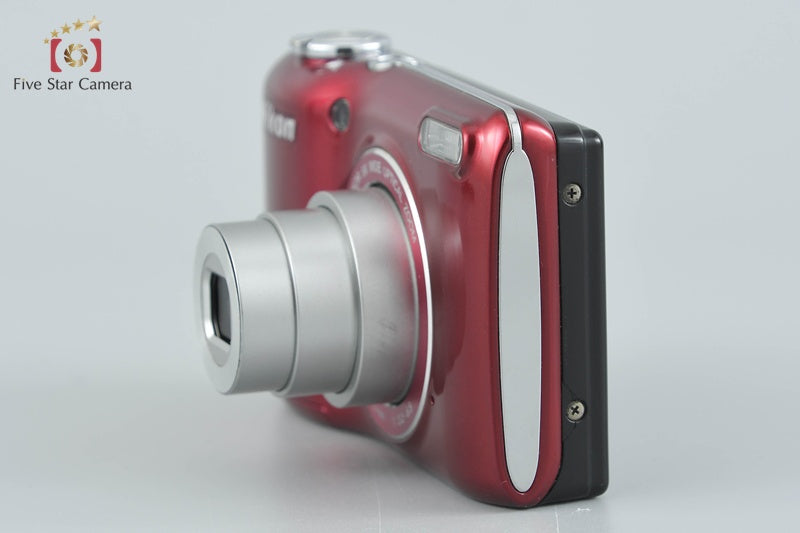 Nikon COOLPIX L26 Red 16.1 MP Digital Camera