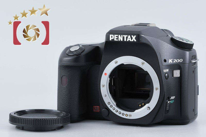 "Shutter count 1,094" Pentax K200D 10.2 MP Digital SLR Camera Body