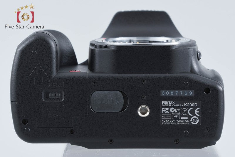 "Shutter count 1,094" Pentax K200D 10.2 MP Digital SLR Camera Body