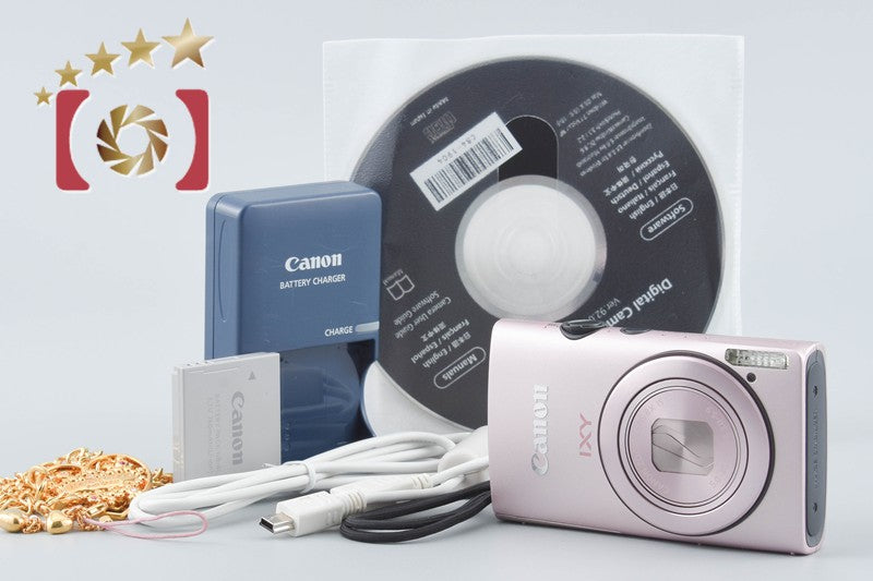 Canon IXY 600F Champagne Pink Samantha Thavasa Model 12.1 MP Digital Camera