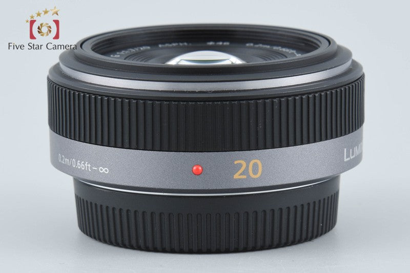 Panasonic LUMIX G 20mm f/1.7 ASPH. H-H020