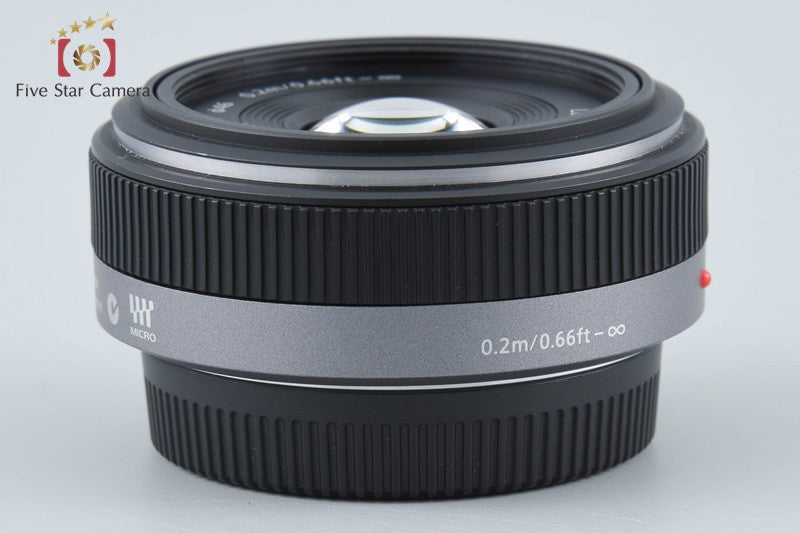 Panasonic LUMIX G 20mm f/1.7 ASPH. H-H020