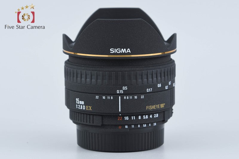 Sigma 15mm f/2.8 D EX FISHEYE for Nikon w/ Box