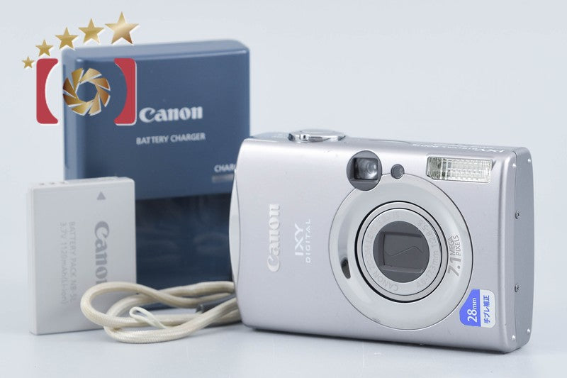 Canon IXY Digital 900 IS Silver 7.1 MP Digital Camera