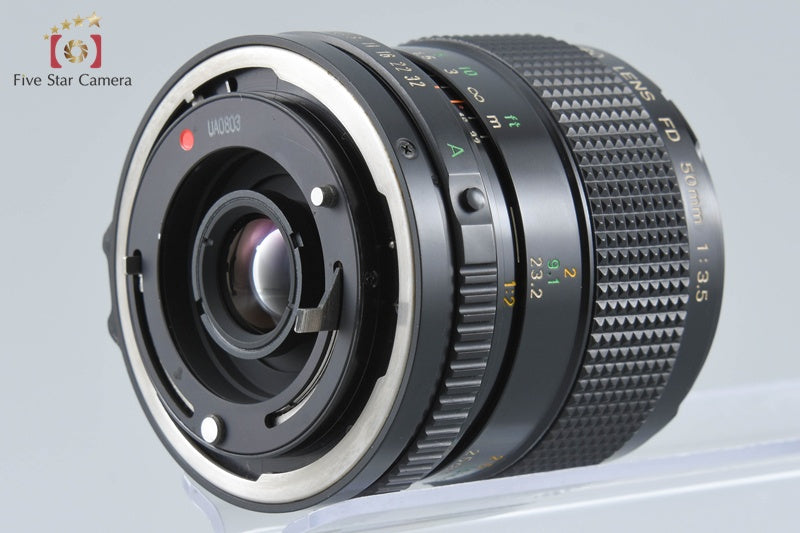 Canon New FD 50mm f/3.5 MACRO
