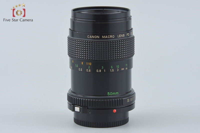 Canon New FD 50mm f/3.5 MACRO