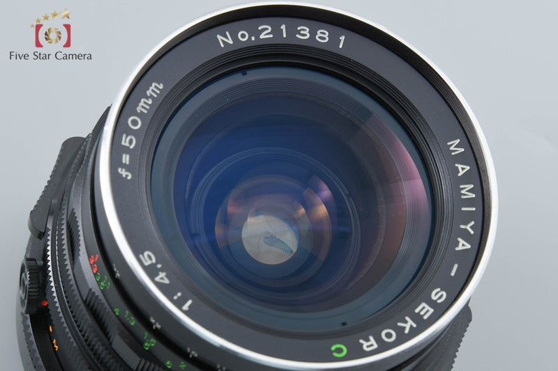 Mamiya SEKOR C 50mm f/4.5 for RB67