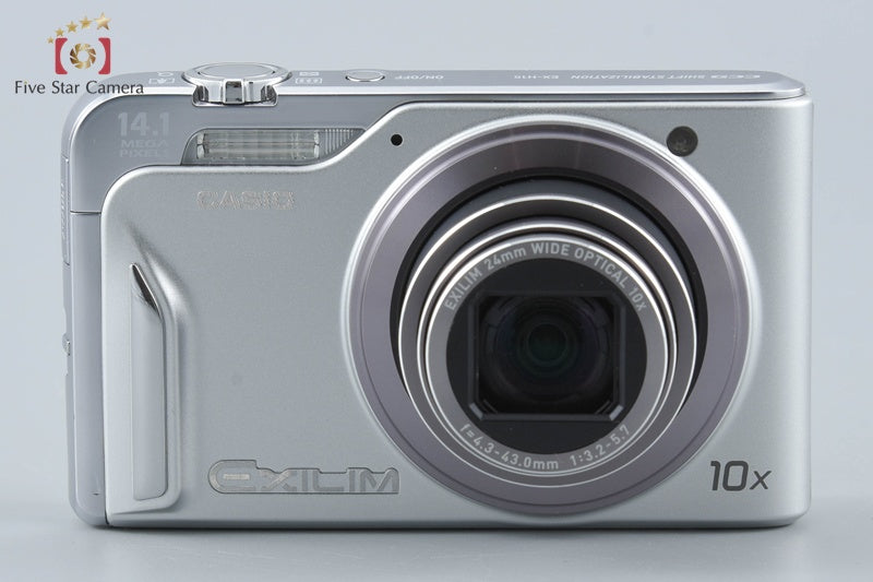 Casio EXILIM EX-H15 Silver 14.1 MP Digital Camera w/ Box