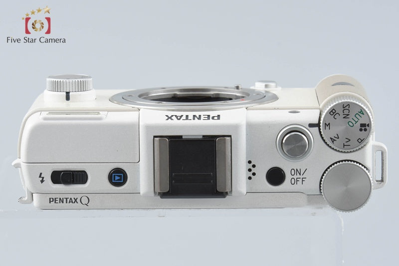 "Shutter count 1,999" PENTAX Q White 12.4 MP Digital Mirrorless Camera Body