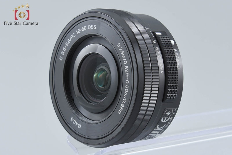 SONY E PZ 16-50mm f/3.5-5.6 OSS SELP1650 Black Sony E Mount