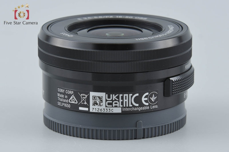 SONY E PZ 16-50mm f/3.5-5.6 OSS SELP1650 Black Sony E Mount