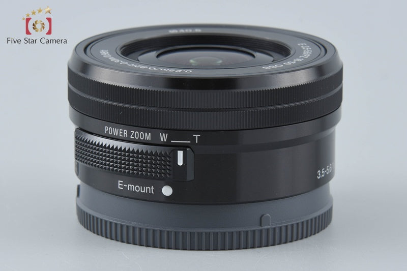 SONY E PZ 16-50mm f/3.5-5.6 OSS SELP1650 Black Sony E Mount