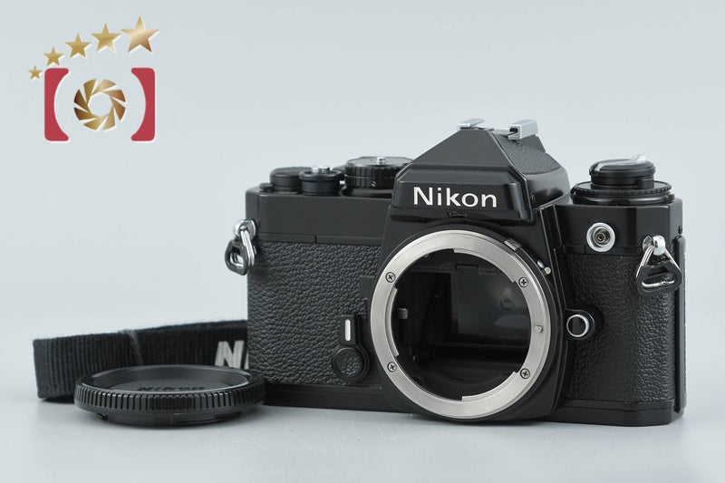 Nikon FE Black 35mm SLR Film Camera Body