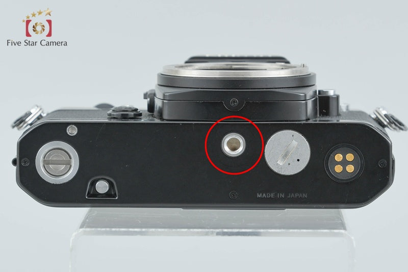 Nikon FE Black 35mm SLR Film Camera Body