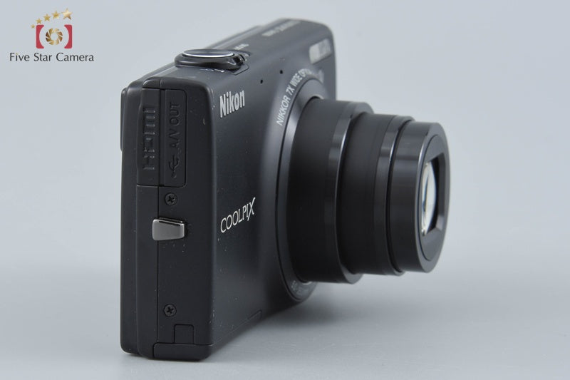 Nikon COOLPIX S6100 Noble Black 16.0 MP Digital Camera