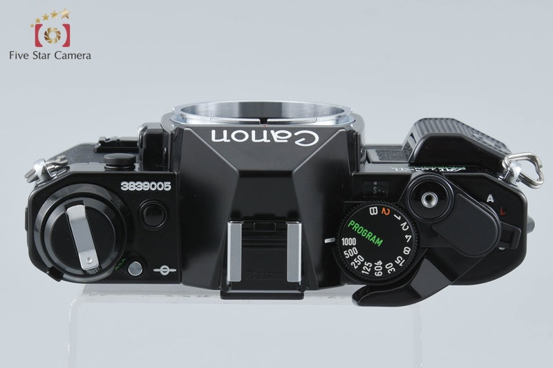 Canon AE-1 PROGRAM Black 35mm SLR Film Camera Body
