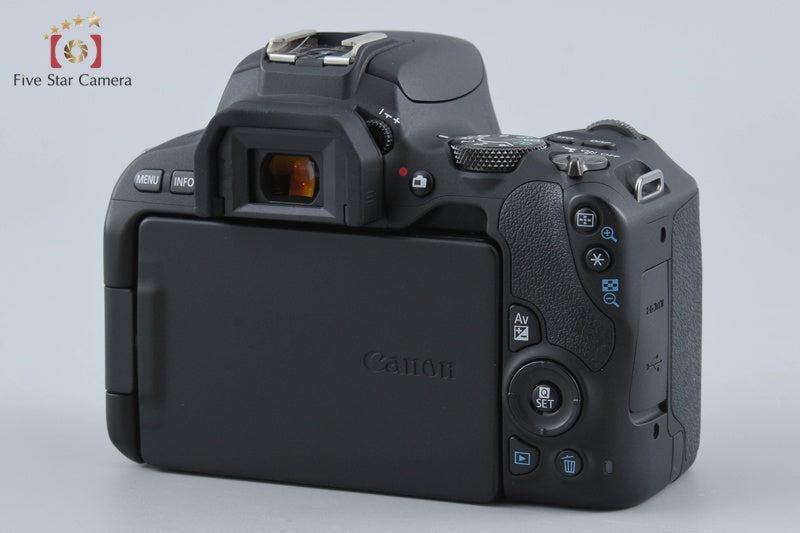 "Count 1,529" Canon EOS Kiss X9 / Rebel SL2 / 200D Black 24.2 MP DSLR 18-55 Lens
