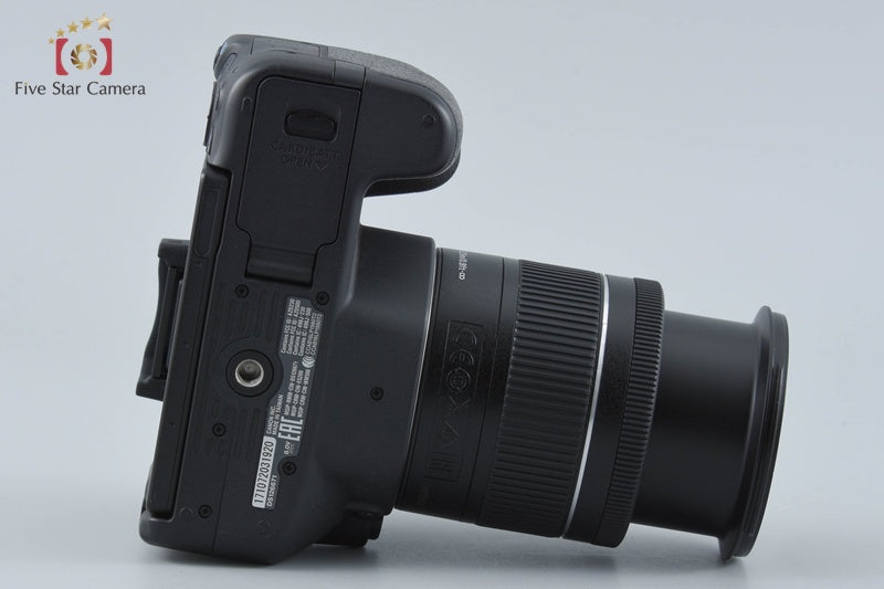 "Count 1,529" Canon EOS Kiss X9 / Rebel SL2 / 200D Black 24.2 MP DSLR 18-55 Lens