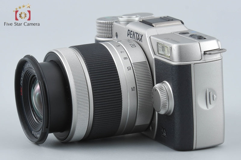 "Shutter count 1,238" PENTAX Q10 Silver 12.4 MP Digital Camera 5-15 Lens