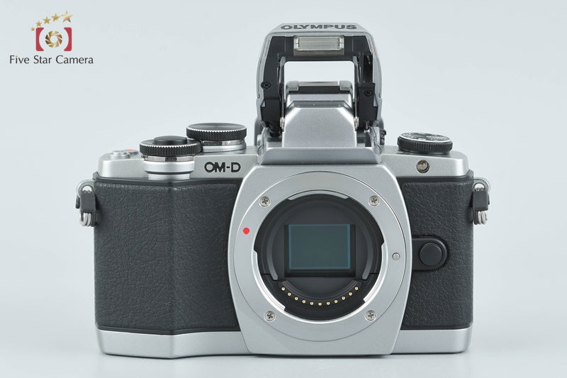 "Count 380" Olympus OM-D E-M10 Silver 16.1 MP Digital Mirrorless Camera Body