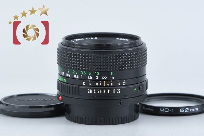 Canon New FD 28mm f/2.8 from Japan
