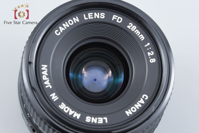 Canon New FD 28mm f/2.8 from Japan