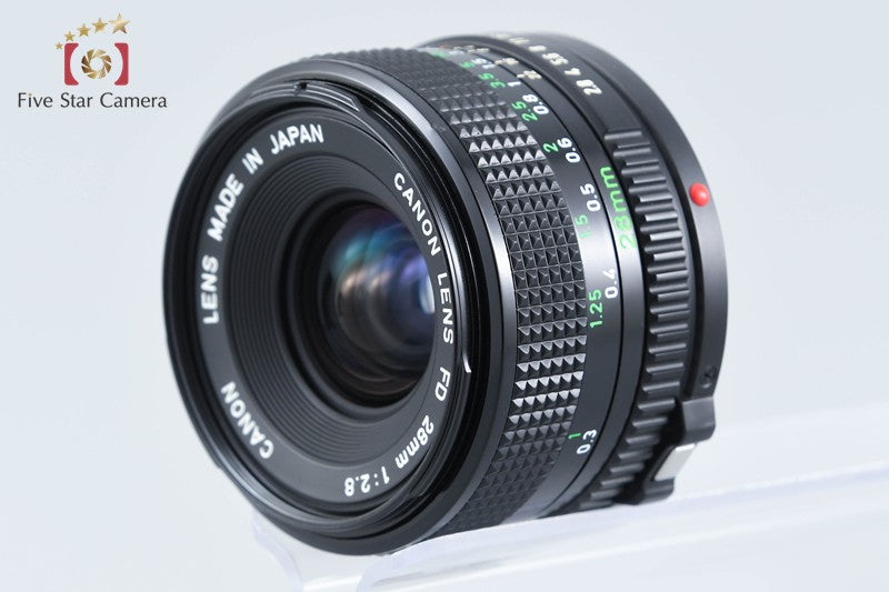 Canon New FD 28mm f/2.8 from Japan