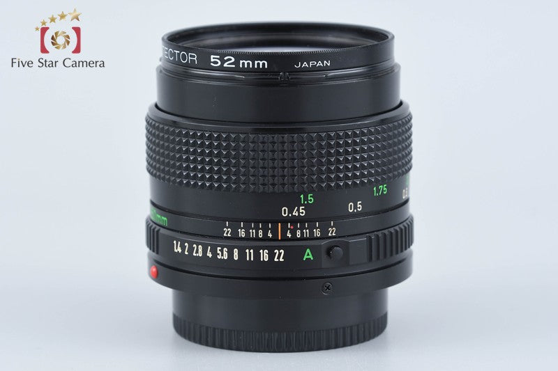 Canon New FD 50mm f/1.4 from Japan