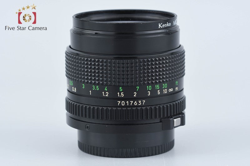 Canon New FD 50mm f/1.4 from Japan