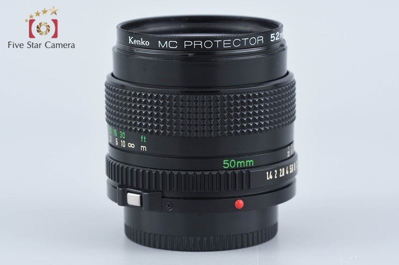 Canon New FD 50mm f/1.4 from Japan
