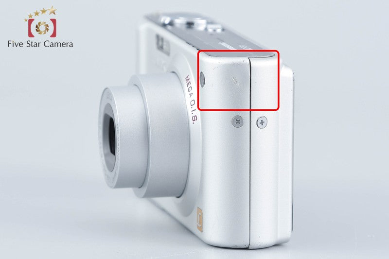 Panasonic LUMIX DMC-FS1 Silver 6.0 MP Digital Camera w/ Box from Japan