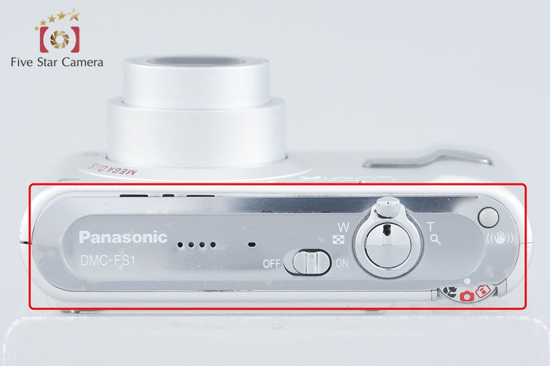 Panasonic LUMIX DMC-FS1 Silver 6.0 MP Digital Camera w/ Box from Japan