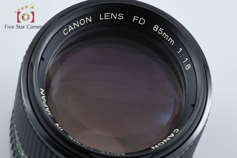 Canon New FD 85mm f/1.8 from Japan