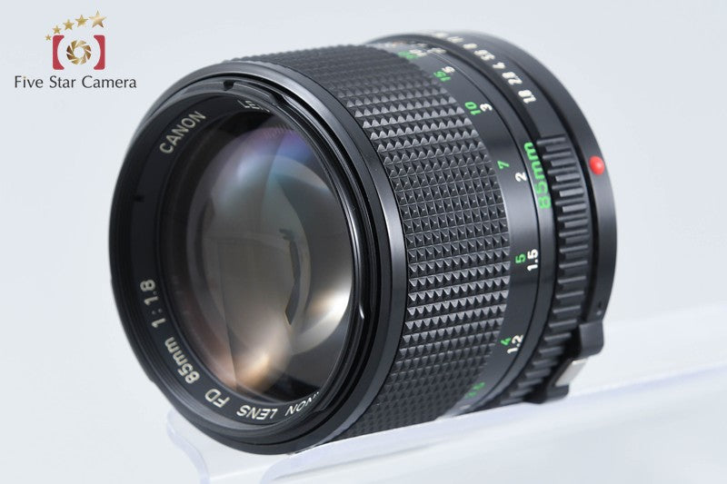 Canon New FD 85mm f/1.8 from Japan