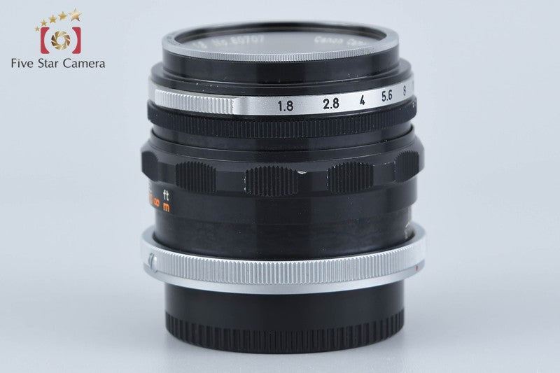 Canon FL 50mm f/1.8 from Japan