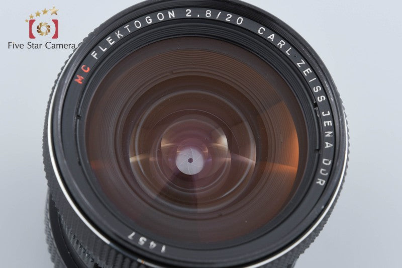 Carl Zeiss Jena DDR MC FLEKTOGON 20mm f/2.8 M42 Mount