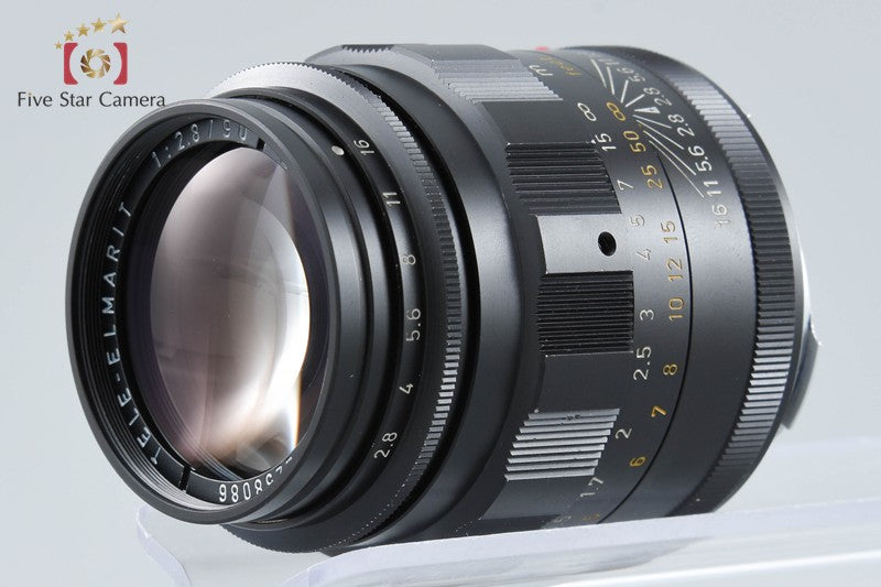 Leica TELE-ELMARIT 90mm f/2.8 Canada 1st Black FAT from Japan