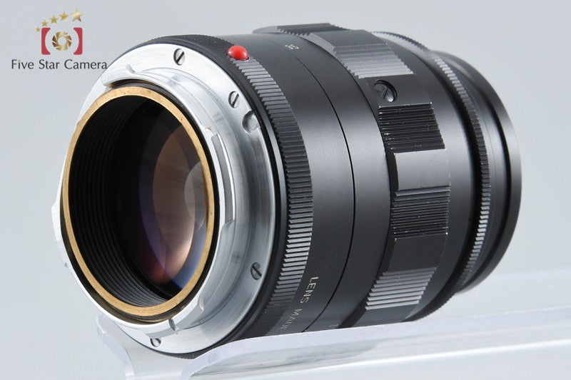 Leica TELE-ELMARIT 90mm f/2.8 Canada 1st Black FAT from Japan