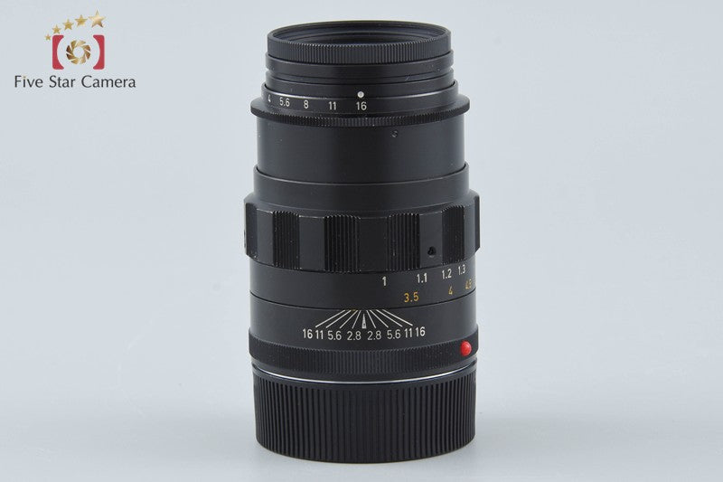 Leica TELE-ELMARIT 90mm f/2.8 Canada 1st Black FAT from Japan