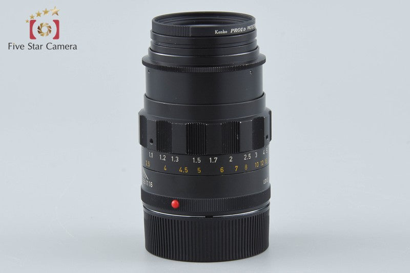 Leica TELE-ELMARIT 90mm f/2.8 Canada 1st Black FAT from Japan