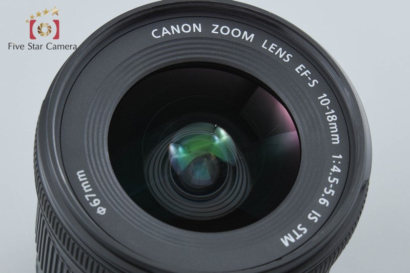 Canon EF-S 10-18mm f/4.5-5.6 IS STM w/ Box from Japan