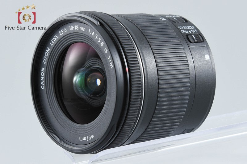 Canon EF-S 10-18mm f/4.5-5.6 IS STM w/ Box from Japan