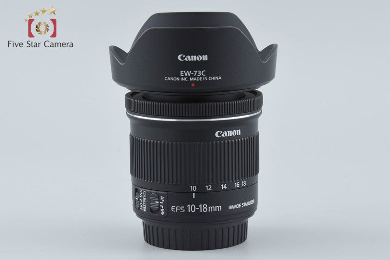 Canon EF-S 10-18mm f/4.5-5.6 IS STM w/ Box from Japan