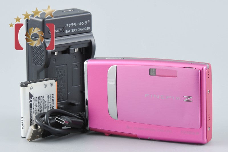 Fujifilm FinePix Z10fd Pink 7.2 MP Digital Camera from Japan