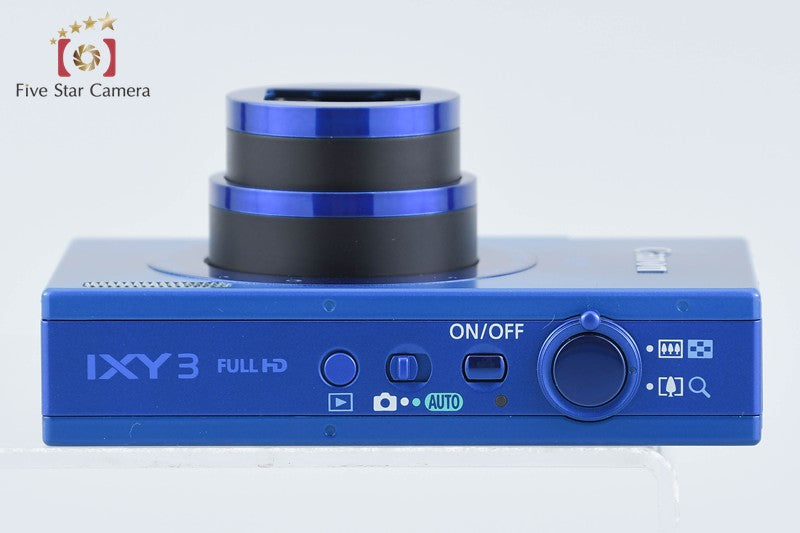 Canon IXY 3 Blue 10.1 MP Digital Camera w/ Box from Japan