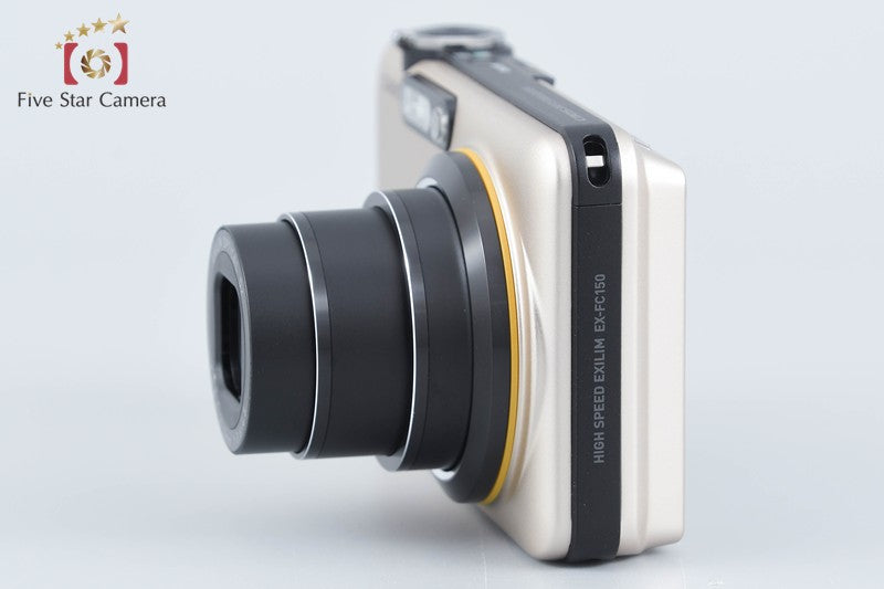 Casio HIGH SPEED EXILIM EX-FC150 Gold 10.1 MP Digital Camera w/ Box