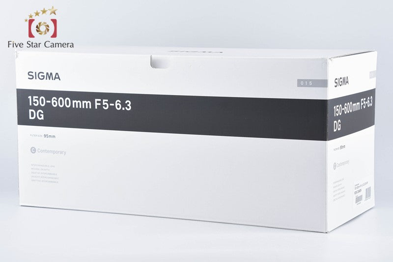 Sigma 150-600mm f/5-6.3 DG OS HSM Contemporary for Canon w/ Box