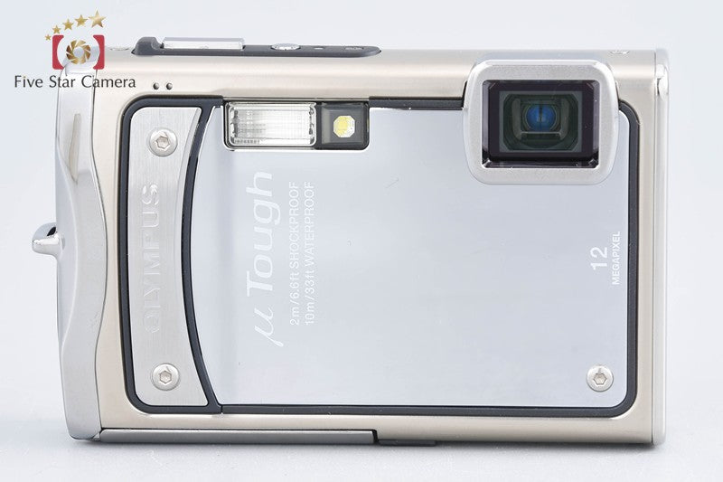 Olympus μ TOUGH-8000 Silver 12.0 MP Digital Camera w/ Box