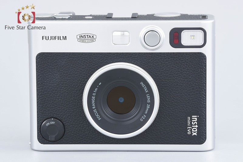 Fujifilm Instax Mini Evo Black Hybrid Instant Film Camera w/ Box