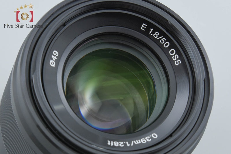 SONY E 50mm f/1.8 OSS SEL50F18 Black w/ Box